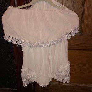 Strapless Romper